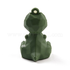 PVC facettierte Cartoon-Dinosaurier-Anhänger&nbsp;FIND-B002-10