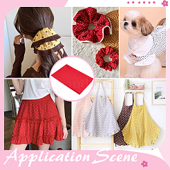 1 m Baumwollstoff mit Polka-Dot-Muster&nbsp;DIY-PH0038-29C