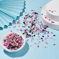 Cabochon in abs con imitazione plastica&nbsp;SACR-R755-6x4mm-ZM
