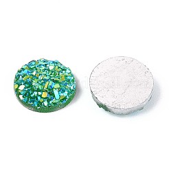 Cabochon decodificati in resina druzy&nbsp;RESI-WH20007-01C