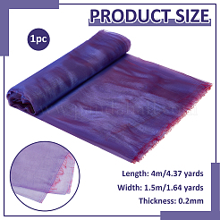 Tissu en organza de polyester&nbsp;DIY-WH0816-147B