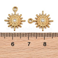 Pendentifs en strass en acier inoxydable 304&nbsp;RB-CBA9349-01G