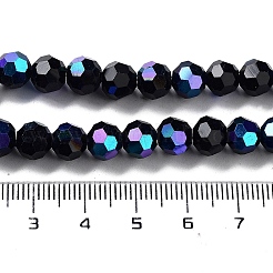 Chapelets de perles en verre opaques&nbsp;EGLA-A035-P8mm-L18