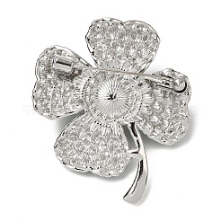 Spille con perle acriliche e strass&nbsp;JEWB-L026-03P