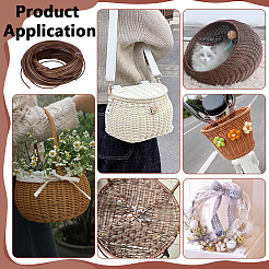 Kunststoff-Korbstreifen&nbsp;DIY-WH0750-098B
