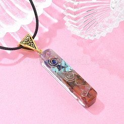 2pcs 2 Arten Chakra-Schmuck&nbsp;NJEW-SZ0001-05