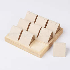 Holzohrring-Displays&nbsp;EDIS-E024-03