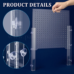 Quadratische Aquariumtrennwand aus Acryl&nbsp;DIY-WH0899-599
