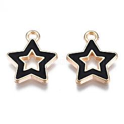 Pendentifs d'émail en alliage&nbsp;X-ENAM-S121-027A