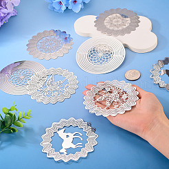 8 Stück 4 Stile 201 Edelstahl-Anschluss-Charms&nbsp;STAS-SW0001-04