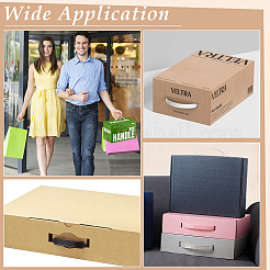 Poignée de boîte cadeau en plastique&nbsp;KY-WH0045-94A