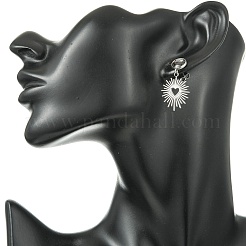 Pendientes colgantes de acero inoxidable 304&nbsp;EJEW-JE07311-02