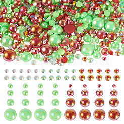 Halbrunde Cabochons aus ABS-Kunststoff&nbsp;FIND-TAC0038-08A
