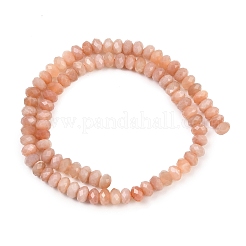 Natürliche sunstone Perlen Stränge&nbsp;G-C259-A39-5x8mm