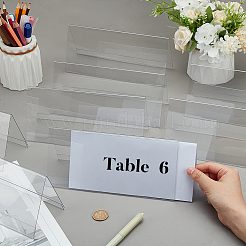 Support de tente de signe de numéro de table acrylique&nbsp;AJEW-WH0314-423