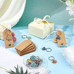 35 pendentif arbre de vie en alliage avec une pierre précieuse bicolore ({1} pièce)&nbsp;KEYC-FH00108