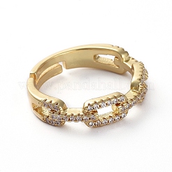 Anneaux de laiton réglables&nbsp;RJEW-G096-27G