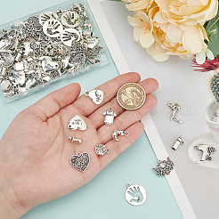 120 pendentif en alliage de style tibétain pour la fête des mères&nbsp;FIND-WR0011-46