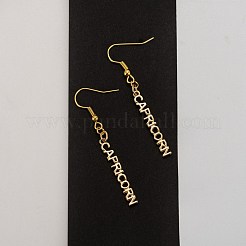 24 Stück 12 goldene Messinganhänger&nbsp;KK-LS0001-45