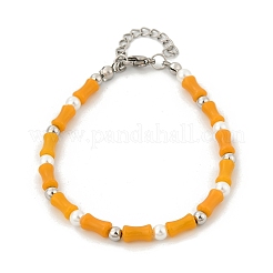 304 Edelstahl-Perlenarmbänder für Damen&nbsp;BJEW-M056-08P-01