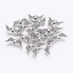 Perline in lega stile tibetano&nbsp;TIBEB-6139-AS-LF