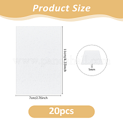 Holzzellstoff Baumwolle Schaum Textur leere Malerei Papier&nbsp;AJEW-WH0596-544C