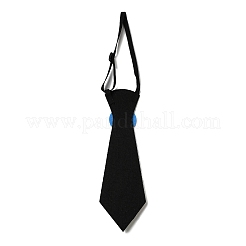 Corbata de fieltro con purpurina y huevo de conejo con tema de Pascua&nbsp;AJEW-C030-01C