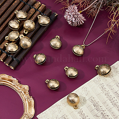 Messingg locke Anhänger & Charms&nbsp;KKB-FH0001-01B
