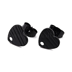Accesorios para pendientes de acero inoxidable 304 con revestimiento iónico (IP)&nbsp;STAS-I183-03A-EB