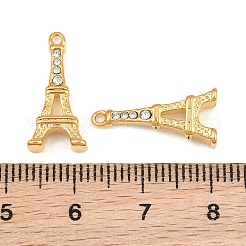 Ciondoli in acciaio inossidabile 304 e strass di cristallo&nbsp;RB-CBA4809-11G