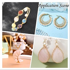 Fil de bijoux en cuivre rond&nbsp;CWIR-S002-0.5mm-03
