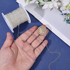 Catene intrecciate in ottone da 20 m&nbsp;CHC-BM0001-01S