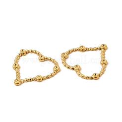 Ionenplattierung (IP) 304 Edelstahl Verbindungsring Strass-Einstellungen&nbsp;STAS-A070-27G