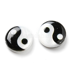 Bedruckte natürliche Süßwasser-Muschelperlen&nbsp;SHEL-R129-07A-01