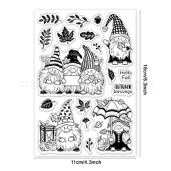 PVC-Plastikstempel&nbsp;DIY-WH0167-57-0537
