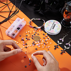 Kit fai da te per realizzare braccialetti con piastrelle di Halloween&nbsp;DIY-NB0008-72