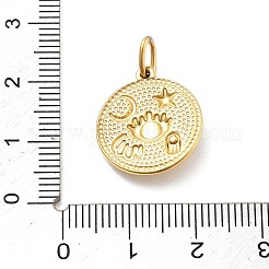Pendentifs en pierres précieuses en acier inoxydable 304&nbsp;STAS-L283-50G