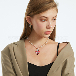 12pcs 6 pendentifs en émail en alliage de style&nbsp;FIND-DC0005-26