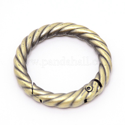 Bagues à ressort en alliage de zinc&nbsp;PALLOY-WH0081-51B-01