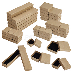 50 scatola portagioie in cartone di carta kraft da 5 stili&nbsp;CBOX-NB0001-35