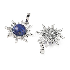 Natürlich gefärbte Lapislazuli-Anhänger&nbsp;G-F786-08P-28