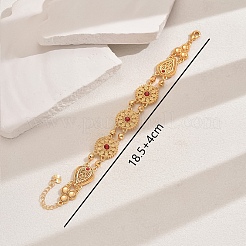 Bracelets à maillons en alliage micro pavé de zircones cubiques pour femmes&nbsp;IZ2584-3