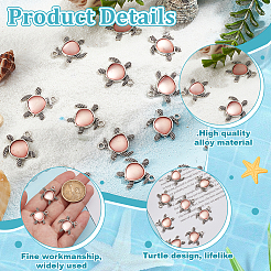 20 pièces pendentifs en alliage de style tibétain&nbsp;FIND-GO0003-23A