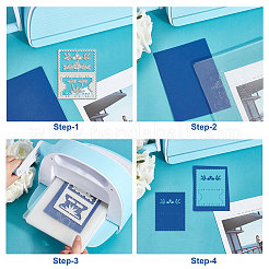 Moldes de corte de acero al carbono stencils&nbsp;DIY-WH0309-1801