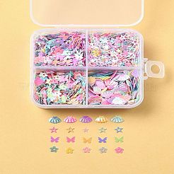 40g 4 Stile Kunststoff Cabochons&nbsp;RESI-FS0002-13