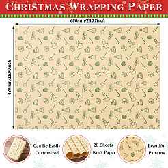 Papier d'emballage cadeau fleur&nbsp;DIY-TAC0020-52A