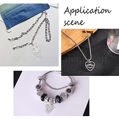16 pendentif en acier inoxydable de style 201&nbsp;STAS-DC0001-63