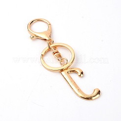Porte-clés en alliage strass&nbsp;KEYC-WH0021-05J