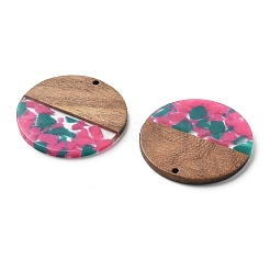 Pendentifs en résine et noyer&nbsp;FIND-R051-05D