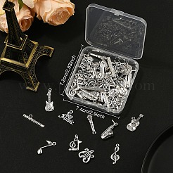 50 pièces 10 styles pendentifs en alliage de style tibétain&nbsp;FIND-YW0007-17